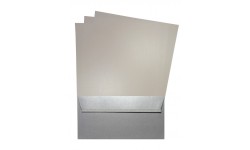 Pack Rose blanche givrée 11x 22 (iridescent)